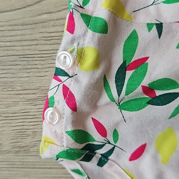 Galeries Lafayette Pink Lemon Tree Fit & Flare Dress 10A NWOT - Picture 5 of 7